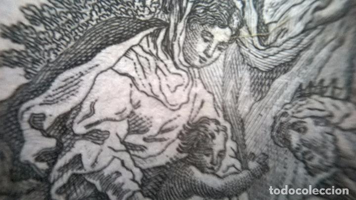 Arte: Grabado antiguo.Medida 7x10 cm - Foto 6