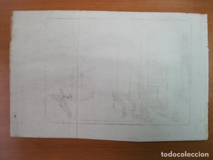 Arte: Industria textil IV, 1750. J.P. Le Bas - Foto 2