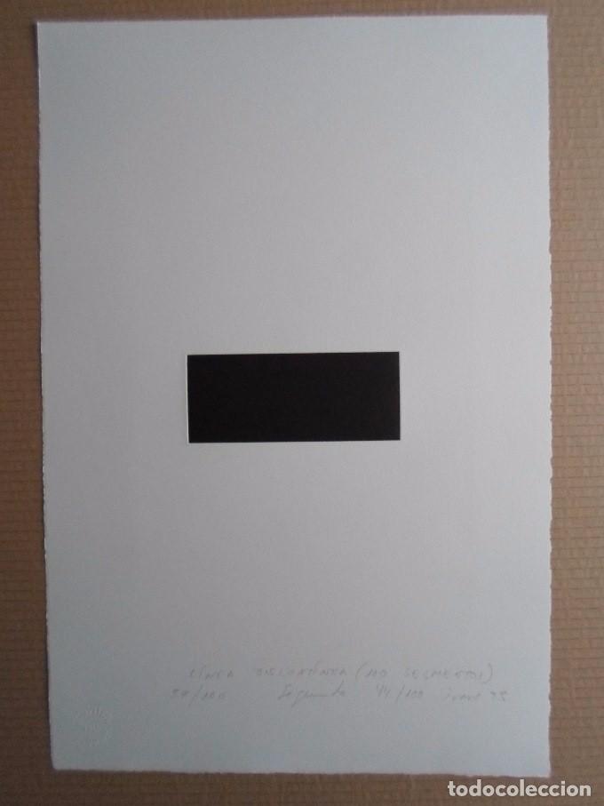 Art: Joaqu&iacute;n Ivars Pineda (M&aacute;laga, 1960) grabado 1995 de 6,5x16 papel de 38x56cms. Firmado l&aacute;piz y 57/100