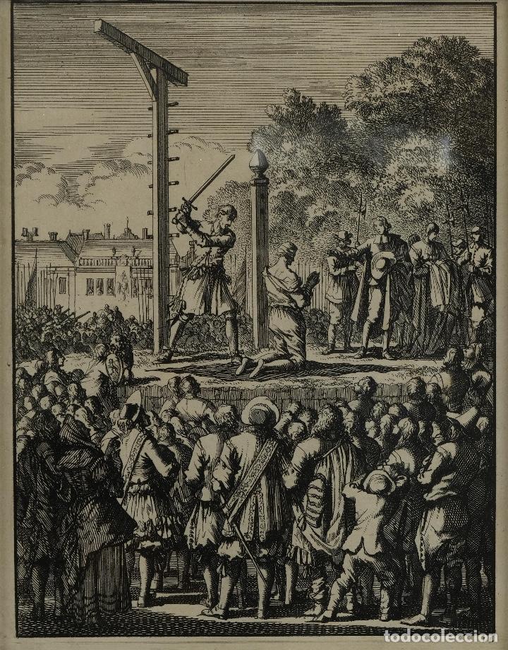 Art: Grabado Decapitaci&oacute;n siglo XX