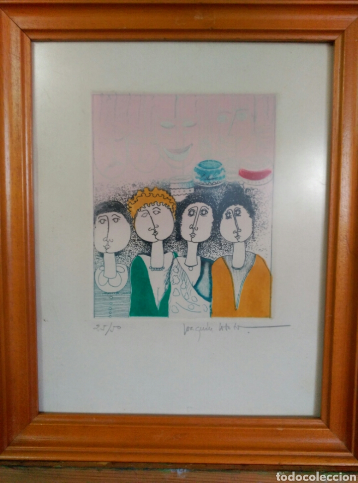 Art: Pareja de Grabados de Joaqu&iacute;n Lobato P&eacute;rez