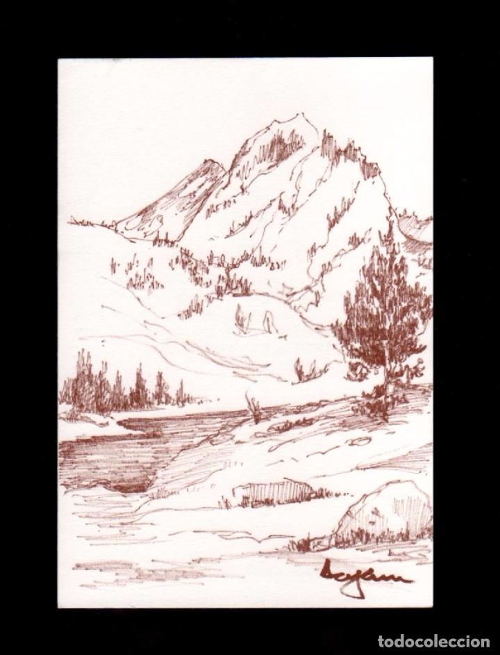 Art: C13-2 ENCANTATS I ESTANY DE SANT MAURICI, Apunt ofert per a la felicitaci&oacute; de Nadal de l'any 1995 pe