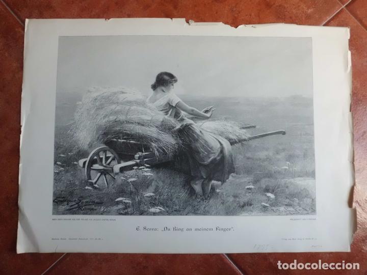 Arte: Mujer observando su anillo, 1895. - Foto 1