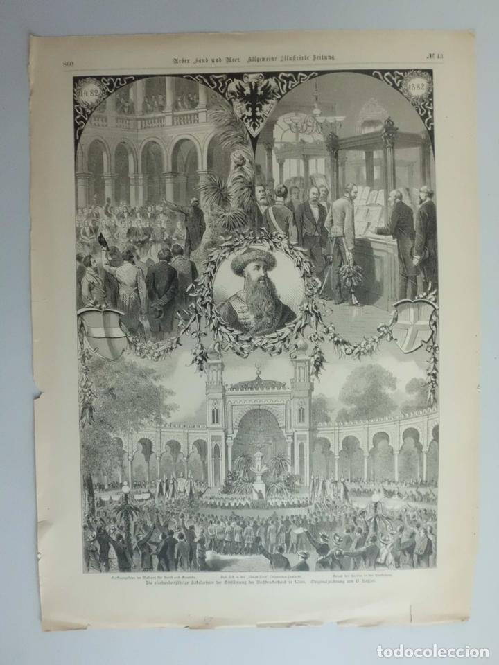 Kunst: Celebraciones por el aniversario 1482-1882, 1882