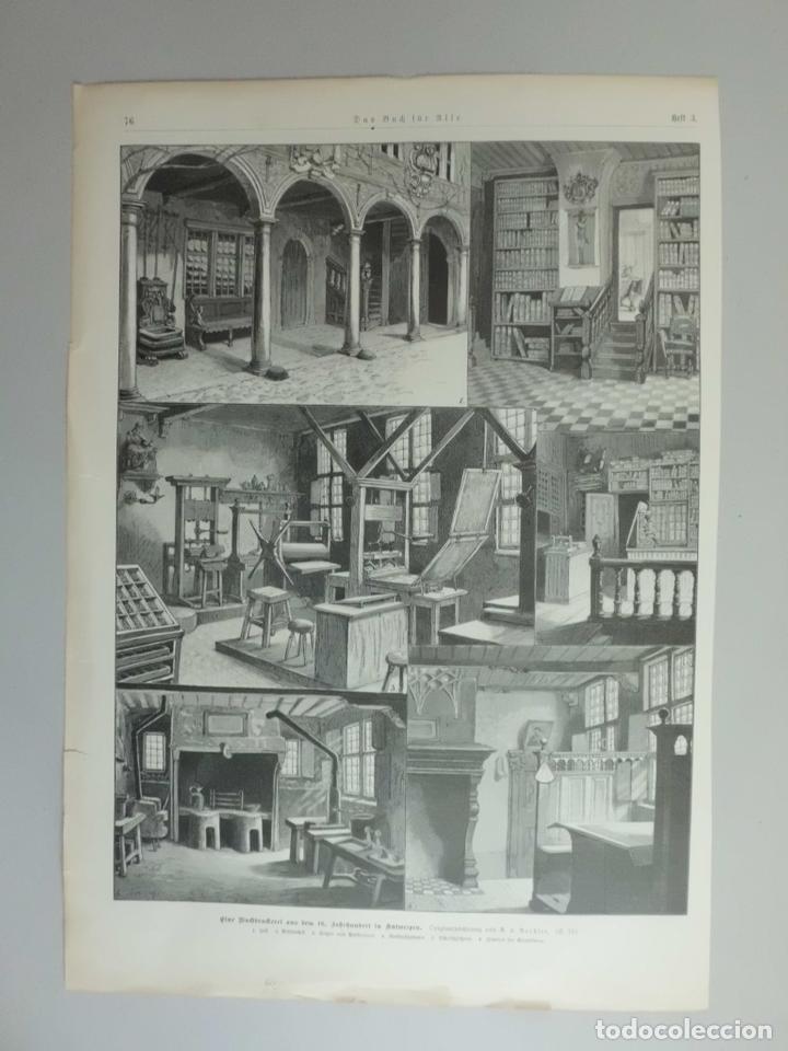Arte: Diferencias estancias de un edificio de finales del siglo XIX, 1894 - Foto 1