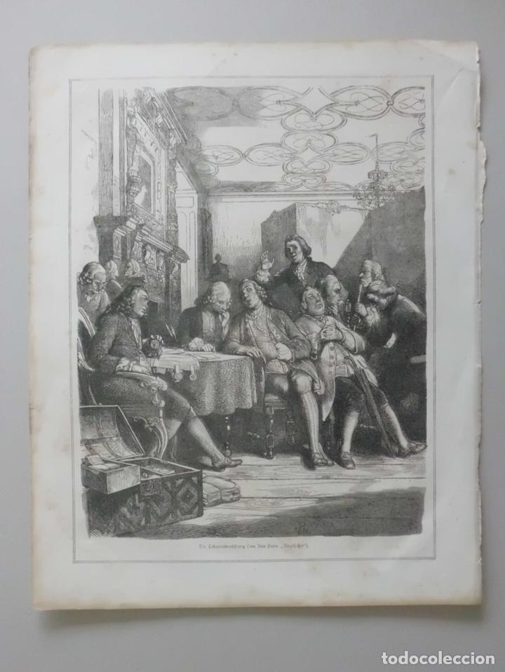 Arte: Lectura de un testamento, ca. 1880 - Foto 1