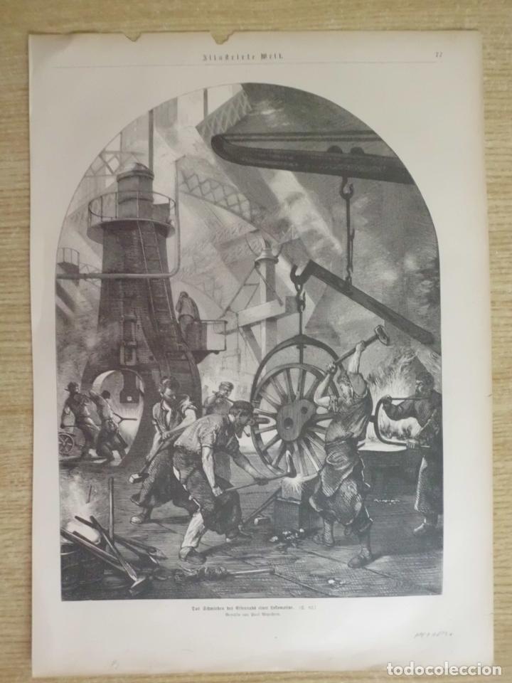 Arte: El taller del herrero, 1881 - Foto 1