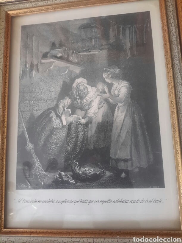 Arte: Grabado de la Cenicienta - Foto 1