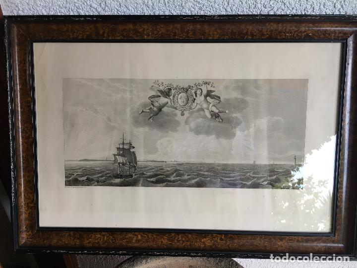 Arte: GRABADO FRANC&Eacute;S S. XVIII - Foto 2