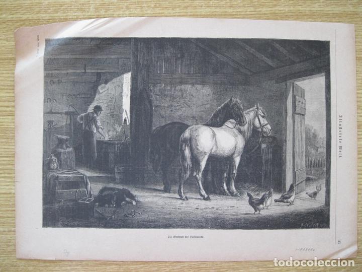 Arte: El herrero en su taller, 1878 - Foto 1