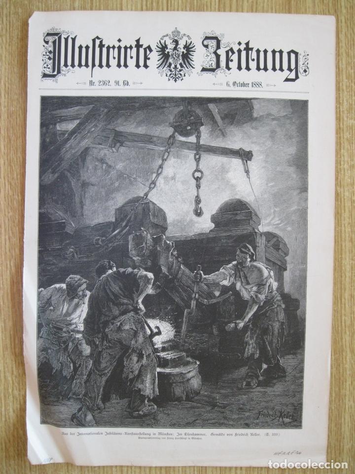 Arte: Trabajando el metal, 1888. - Foto 1