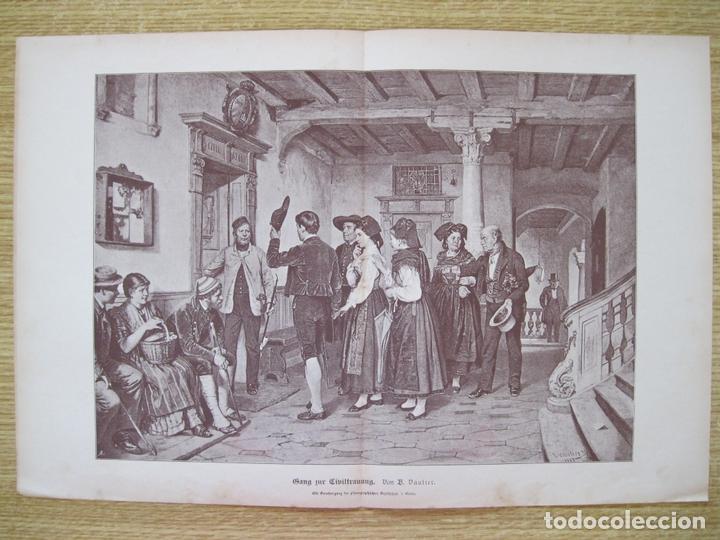 Art: Visita al juzgado civil, 1891