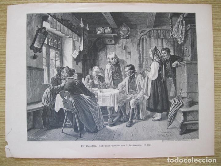 Art: El contrato de matrimonio.1904