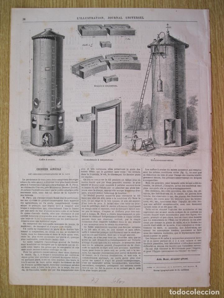 Arte: Vista de un silo, 1873 - Foto 1