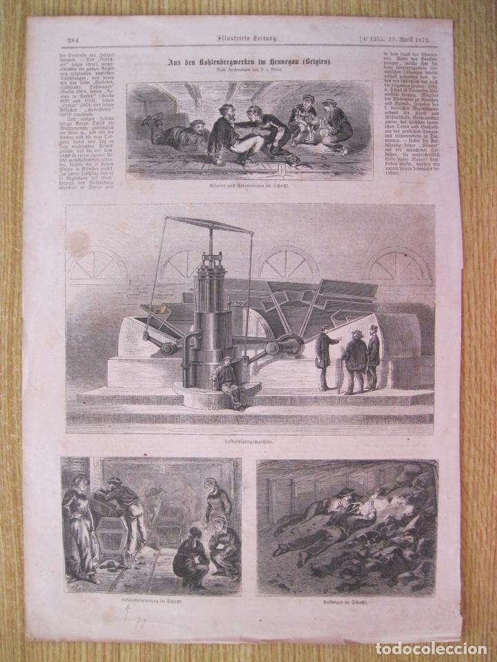 Kunst: Mina de carbon en Henao (B&eacute;lgica), 1873