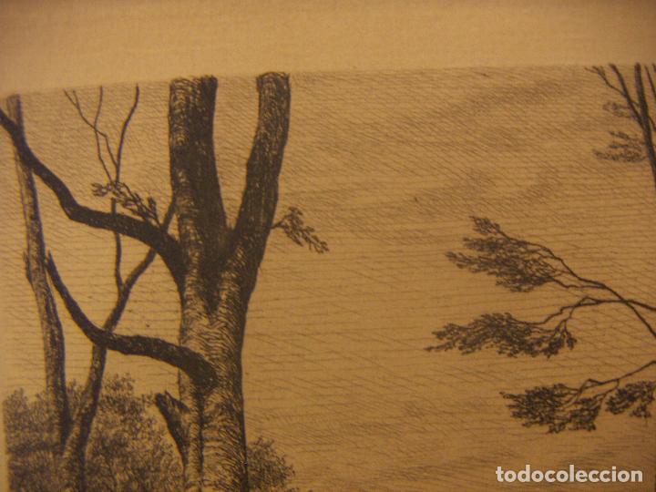 Arte: Grabado enmarcado de Erik Lleding - Foto 3