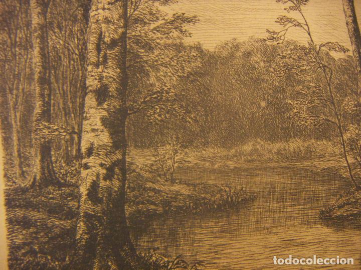 Arte: Grabado enmarcado de Erik Lleding - Foto 4
