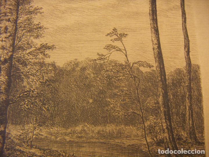 Arte: Grabado enmarcado de Erik Lleding - Foto 5