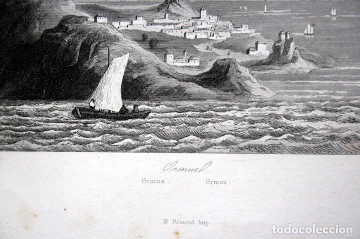 Arte: 1863 - GRABADO - ORMUZ - 179x143mm - Foto 2
