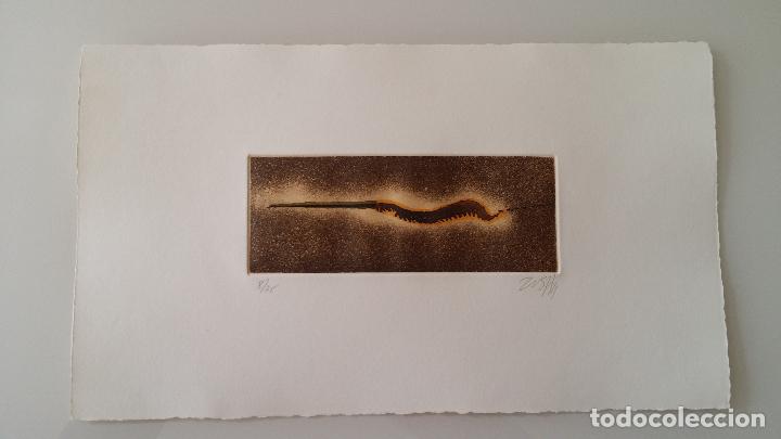 Arte: EVRU ZUSH My back, aguafuerte de 1982 - Foto 5
