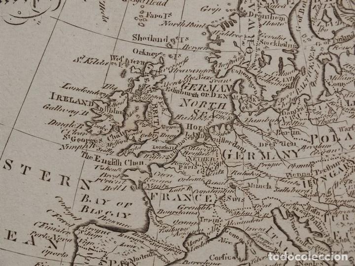 Arte: Mapa de Europa,  circa 1780. A. Bell - Foto 9
