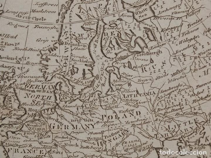Arte: Mapa de Europa,  circa 1780. A. Bell - Foto 10