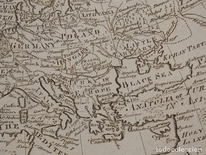 Arte: Mapa de Europa,  circa 1780. A. Bell - Foto 11