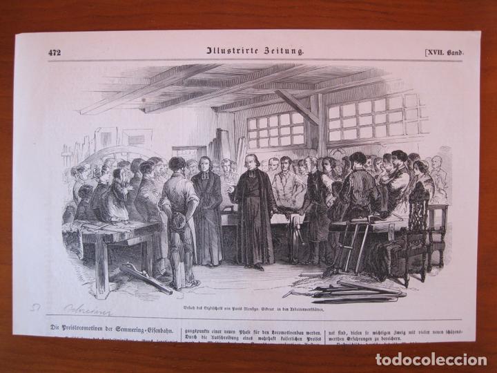 Kunst: Reuni&oacute;n laboral civil y religiosa, 1859