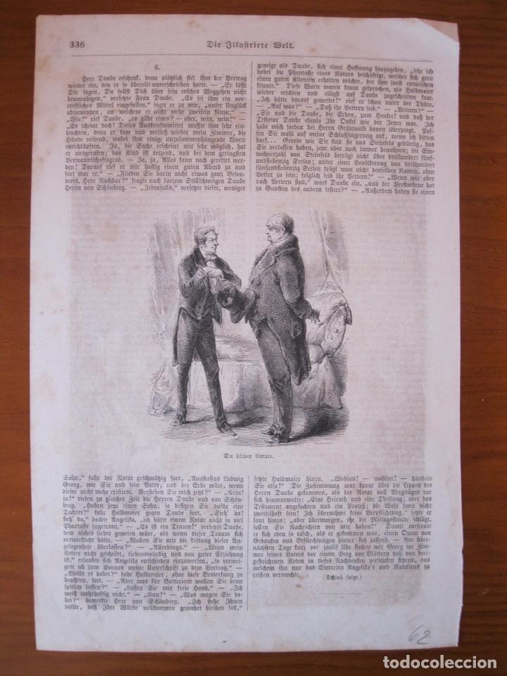 Arte: Los notarios, 1862 - Foto 1