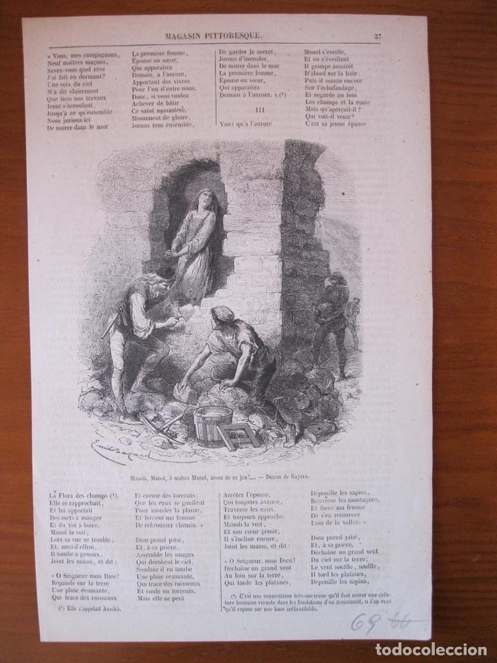 Arte: Emparedando a una mujer, 1869 - Foto 1