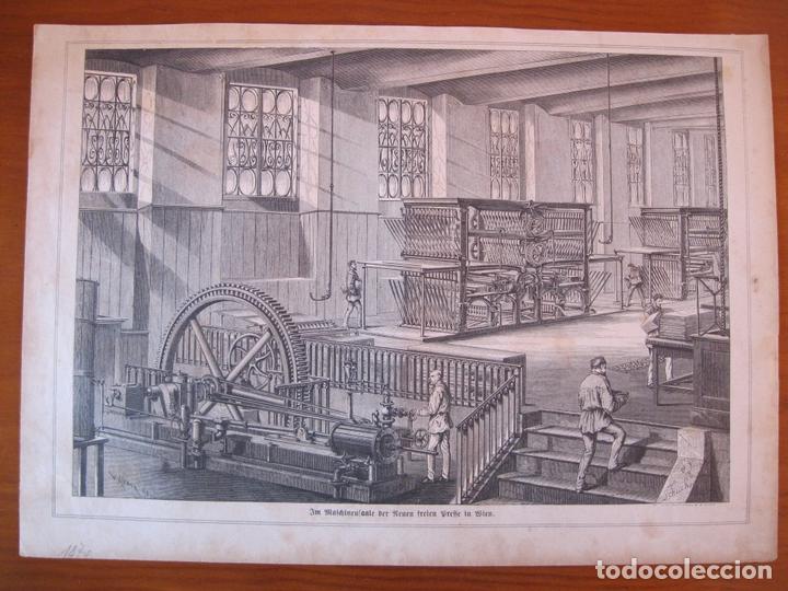 Art: Taller con moderna maquinaria, 1870