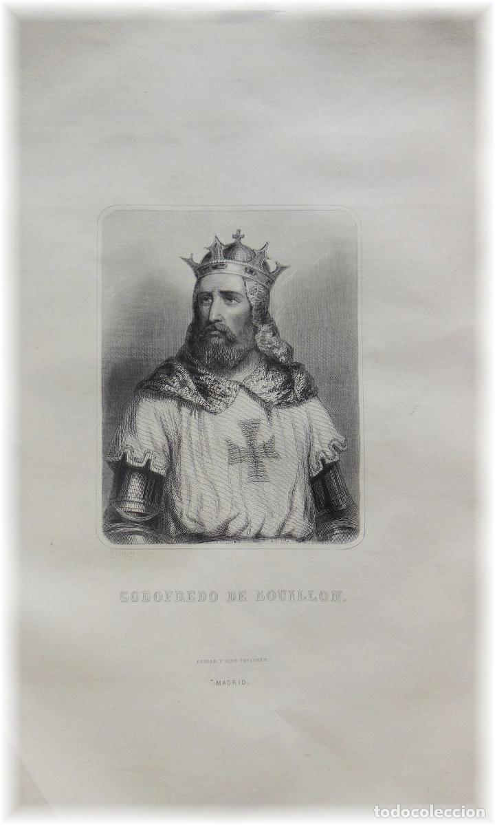 Arte: GODOFREDO DE BOUILLON. Ed Gaspar y Roig - Foto 1
