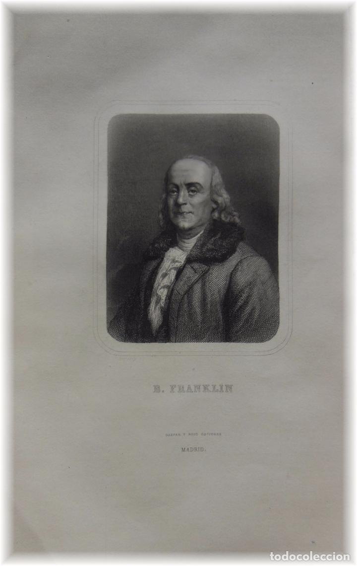 Arte: B FRANKLIN. Ed Gaspar y Roig - Foto 1
