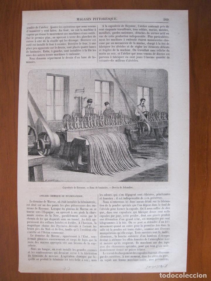 Art: La industria de capsuleria de Bayona (Francia), 1873
