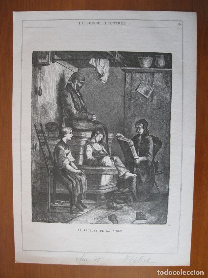 Arte: Lectura de la Biblia, 1875 - Foto 1