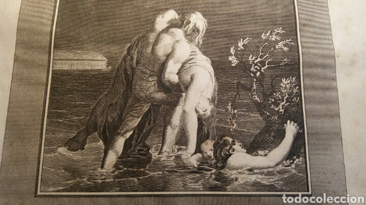 Arte: * El Diluvio - grabado lamina 1810 - Foto 2