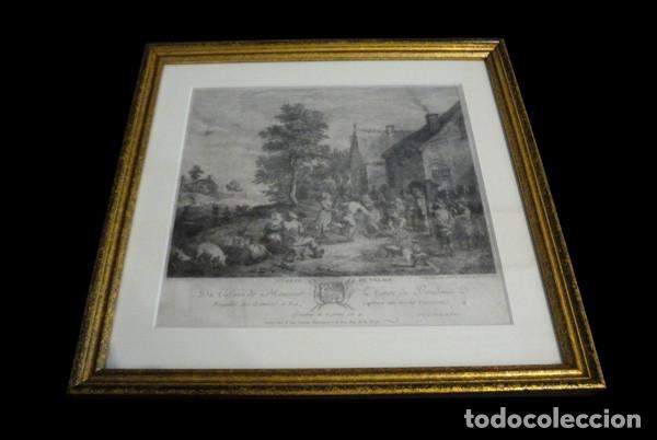 Arte: Grabado del s. XVIII de J.P. Le Bas - Foto 1