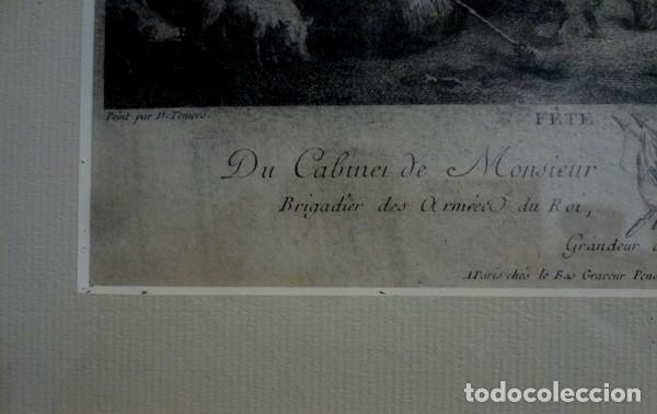 Arte: Grabado del s. XVIII de J.P. Le Bas - Foto 2