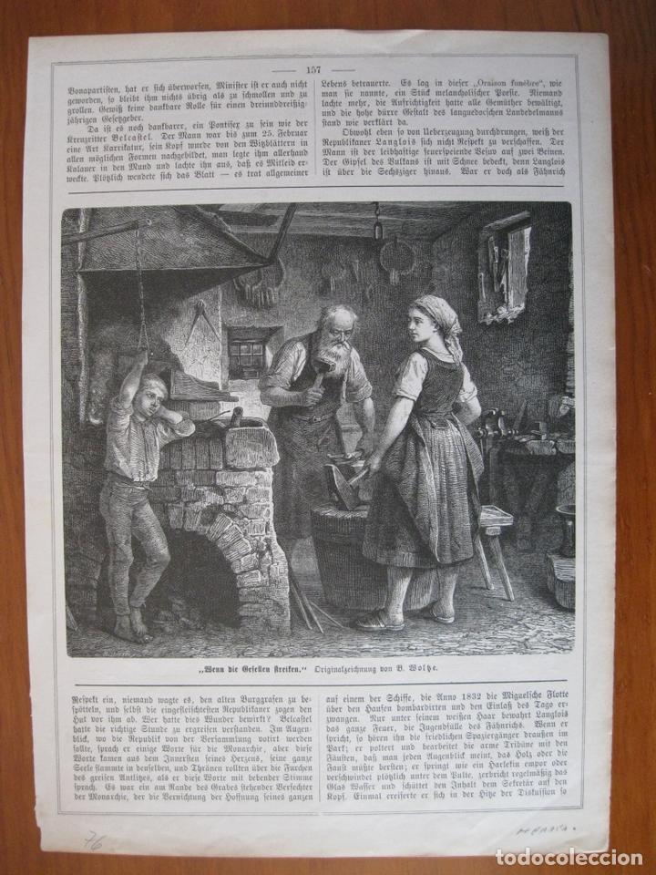 Arte: El herrero, 1876 - Foto 1