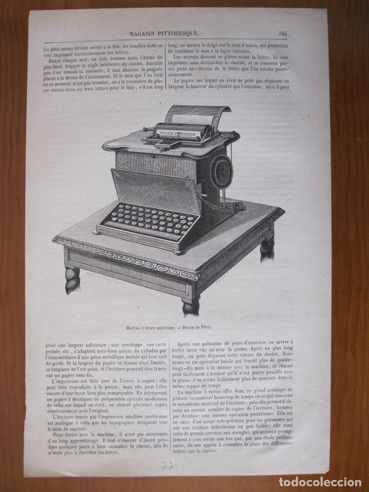 Art: M&aacute;quina de escribir americana, 1877