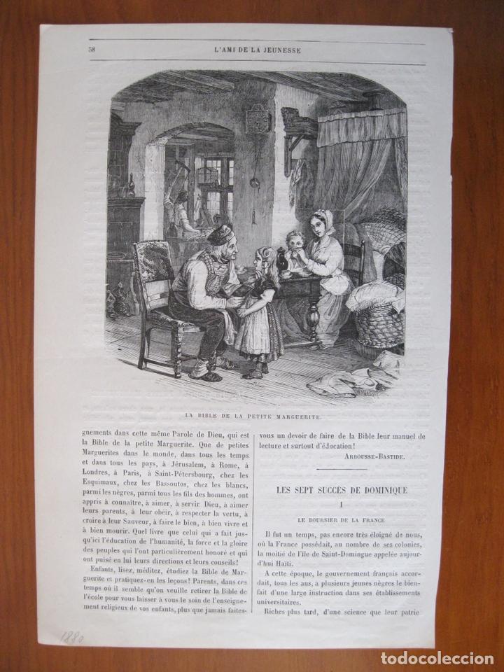 Arte: Escena familiar, 1880 - Foto 1