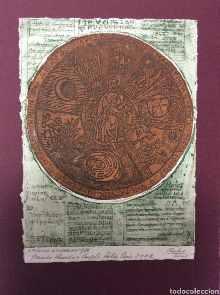 Arte: Grabado de Mariano Rubio. - Foto 1