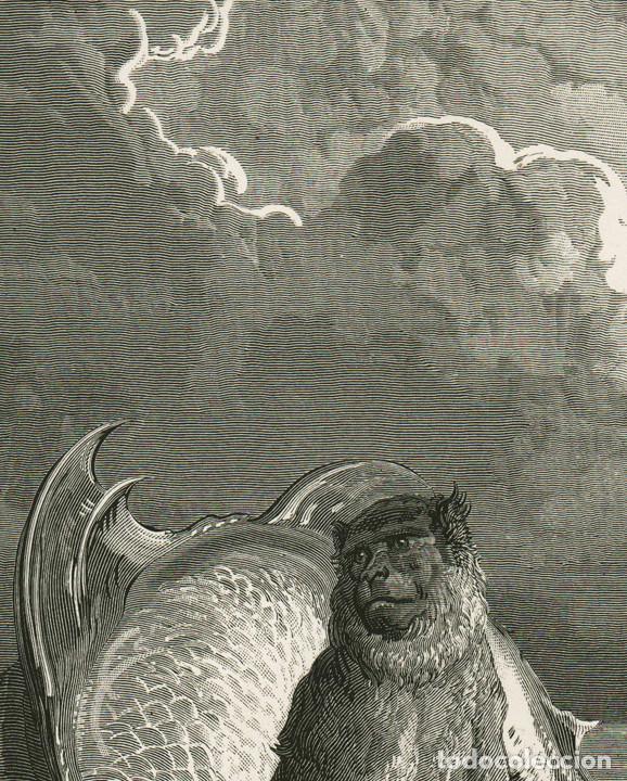 gustave doré, xilografía infolio 1870. fábulas Comprar