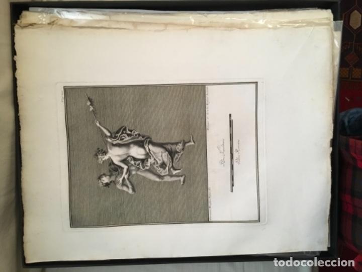 Arte: Grabado Herculano original s. XVIII - Foto 1