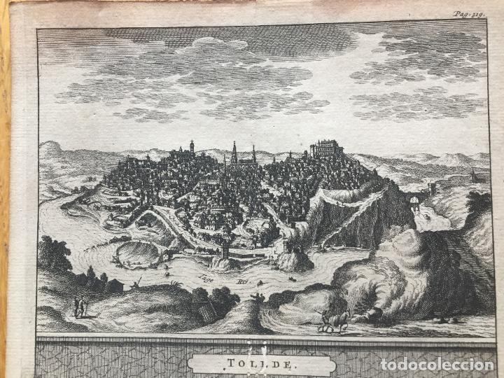 Arte: TOLEDO, GRABADO EN COBRE sobre 1700 - Foto 6