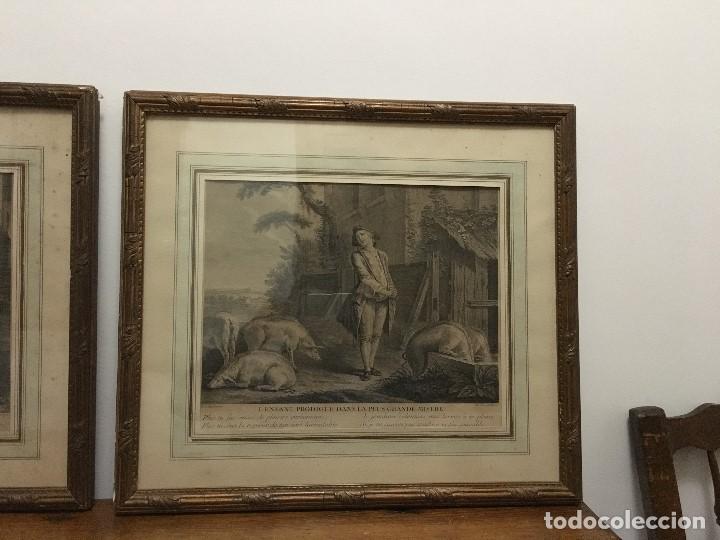 Arte: GRABADOS DEL S.XVIII. Francia - Foto 4