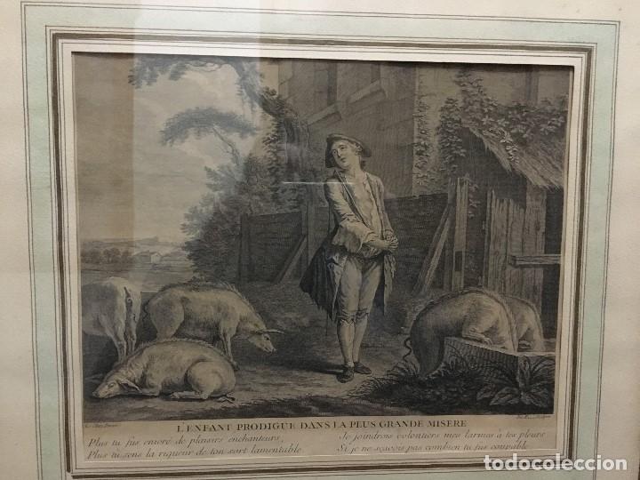 Arte: GRABADOS DEL S.XVIII. Francia - Foto 8