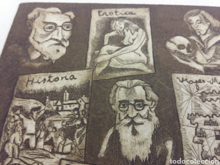 Arte: Grabado aguafuerte el catalogo - Foto 7