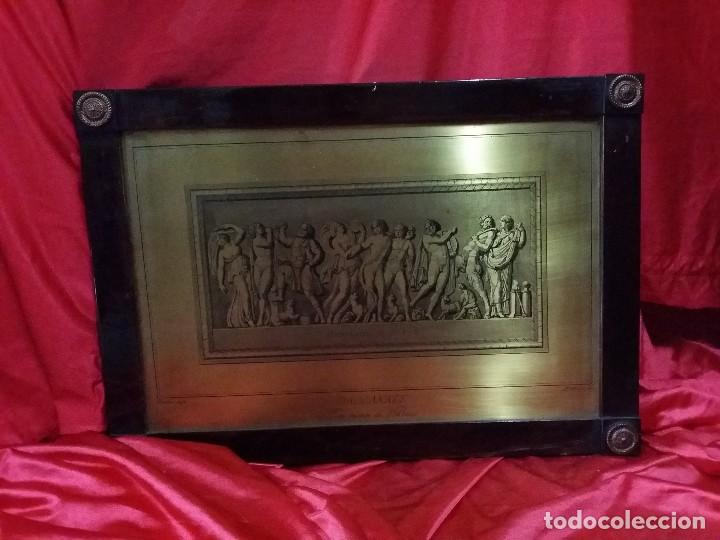 Art: Grabado en lat&oacute;n. Escenas mitol&oacute;gicas.