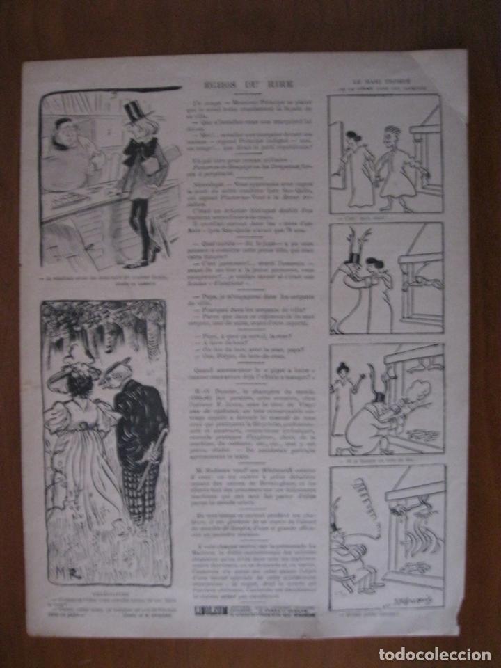 Arte: Vi&ntilde;etas humor&iacute;sticas, 1895. An&oacute;nimo - Foto 2